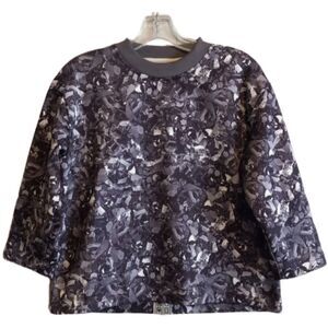 Wood Wood Women's Gray Crew Neck Pullover Sweatshirt S 34